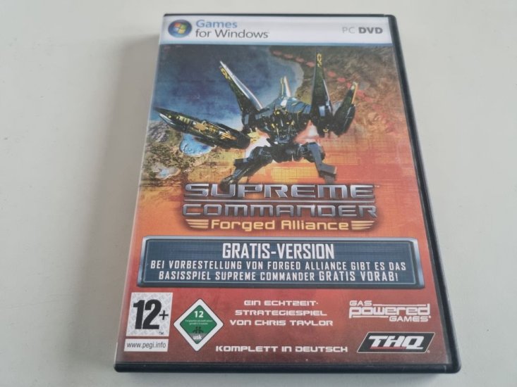 (Bild für) PC Supreme Commander - Forged Alliance - zum Schließen ins Bild klicken
