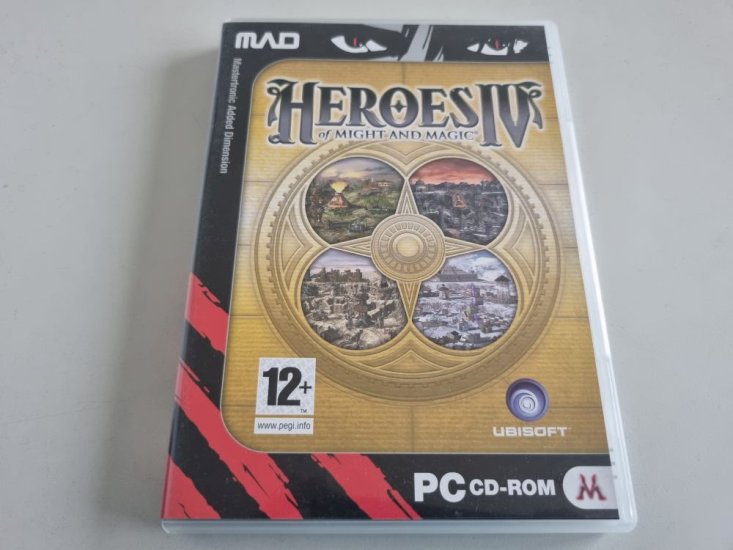 (Bild für) PC Heroes of Might & Magic IV - zum Schließen ins Bild klicken