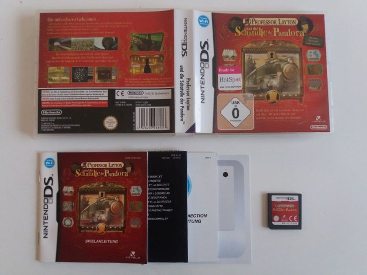 (Bild für) DS Professor Layton und die Schatulle der Pandora NOE - zum Schließen ins Bild klicken