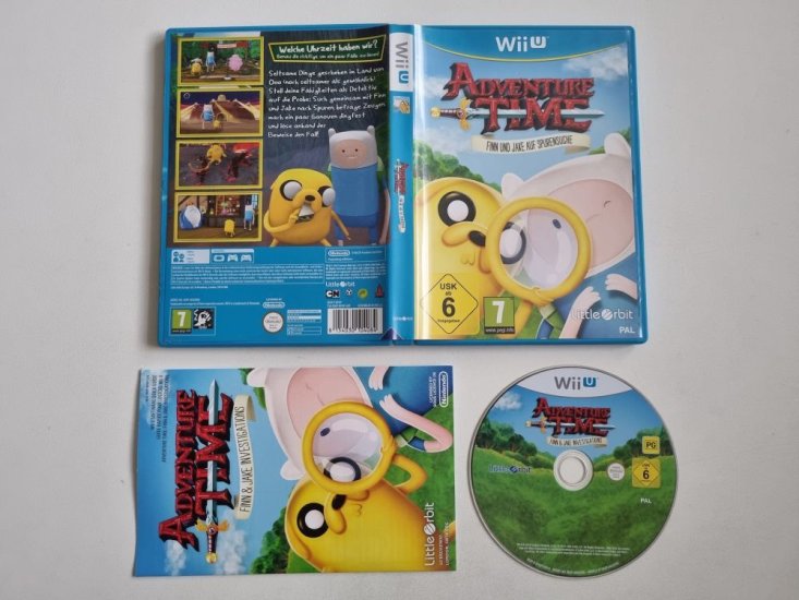 (Bild für) Wii U Adventure Time - Finn und Jake auf Spurensuche GER - zum Schließen ins Bild klicken