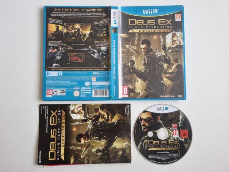 (Bild für) Wii U Deus Ex Human Revolution - Director's Cut UKV - zum Schließen ins Bild klicken
