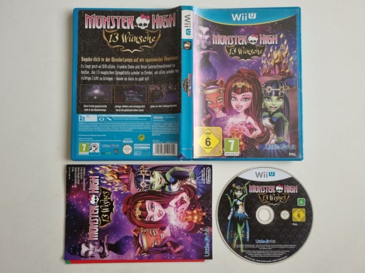 (Bild für) Wii U Monster High 13 Wünsche - zum Schließen ins Bild klicken