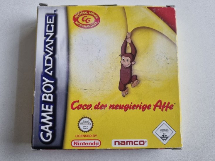 (Bild für) GBA Coco der neugierige Affe NOE - zum Schließen ins Bild klicken