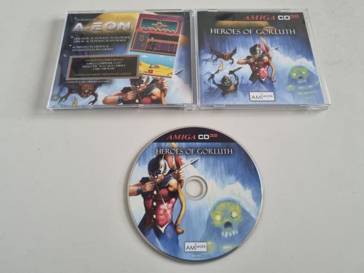 (Bild für) Amiga CD32 Heroes of Gorluth - zum Schließen ins Bild klicken