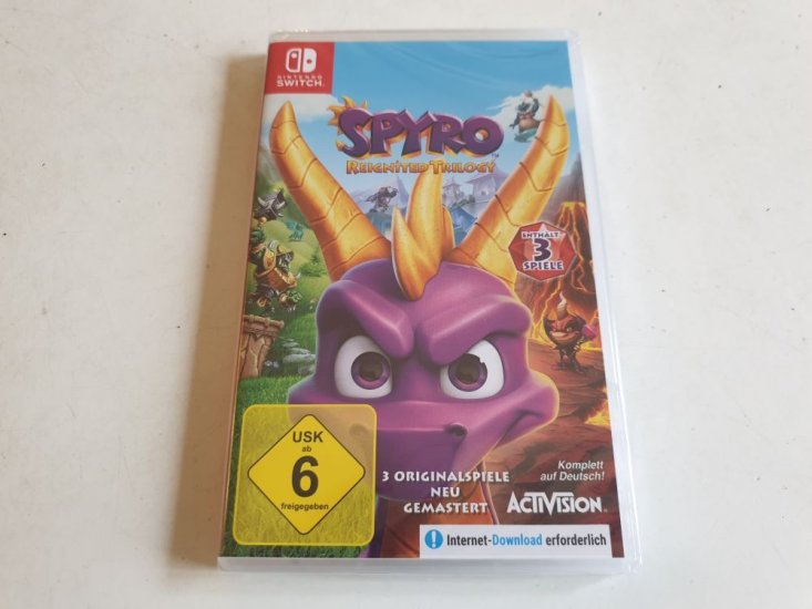(Bild für) Switch Spyro Reignited Trilogy GER - zum Schließen ins Bild klicken