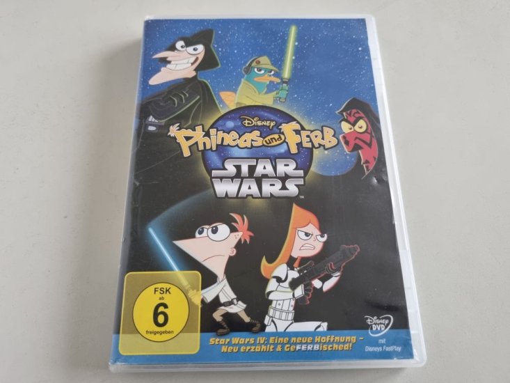 (Bild für) DVD Phineas und Ferb Star Warss - zum Schließen ins Bild klicken