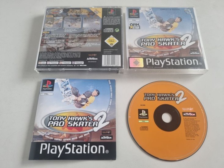 (Bild für) PS1 Tony Hawk's Pro Skater 2 - zum Schließen ins Bild klicken
