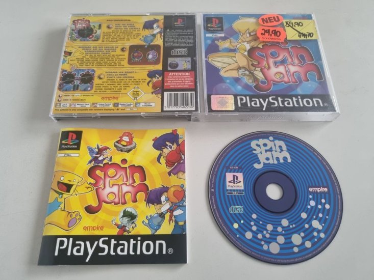 (Bild für) PS1 Spin Jam - zum Schließen ins Bild klicken