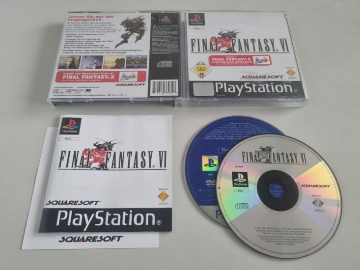 (Bild für) PS1 Final Fantasy VI - zum Schließen ins Bild klicken