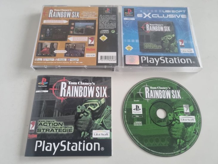 (Bild für) PS1 Tom Clancy's Rainbow Six - zum Schließen ins Bild klicken