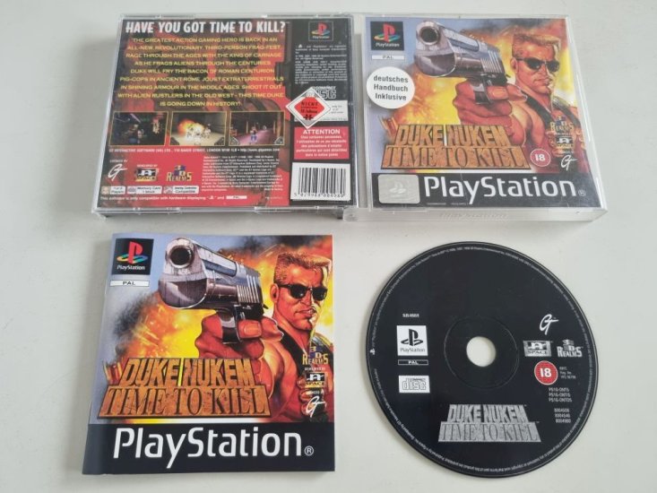 (Bild für) PS1 Duke Nukem - Time to Kill - zum Schließen ins Bild klicken