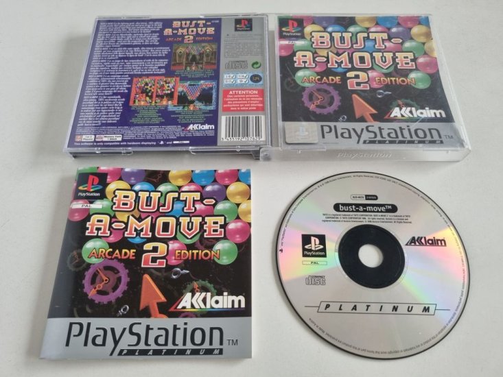 (Bild für) PS1 Bust-A-Move 2 - Arcade Edition - zum Schließen ins Bild klicken