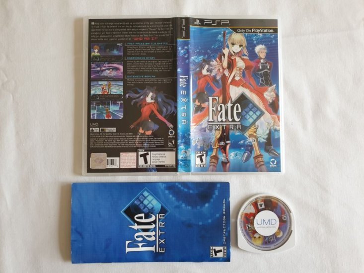(Bild für) PSP Fate Extra - zum Schließen ins Bild klicken