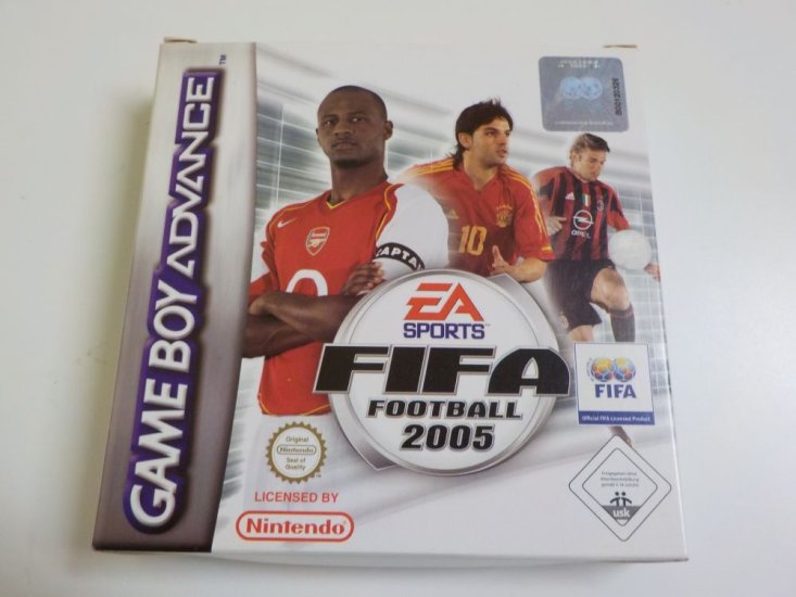 (Bild für) GBA Fifa Football 2005 NOE - zum Schließen ins Bild klicken
