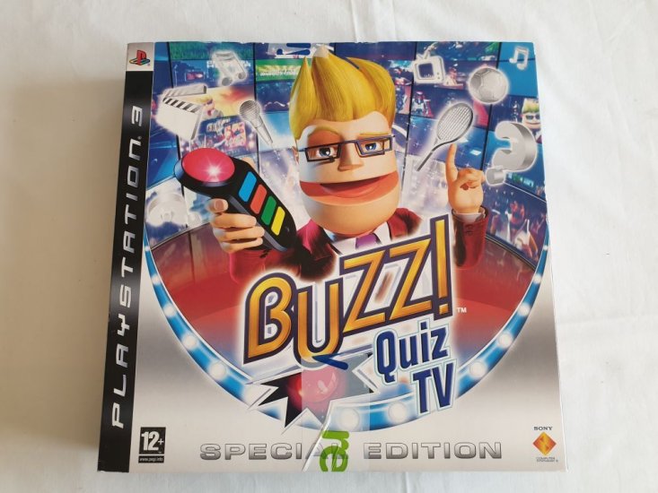 (Bild für) PS3 Buzz! Quiz TV Special Edition - zum Schließen ins Bild klicken