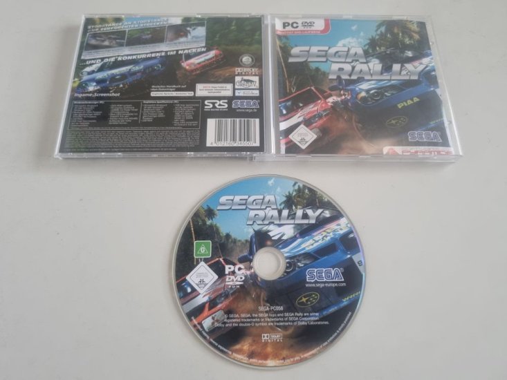 (Bild für) PC Sega Rally - zum Schließen ins Bild klicken