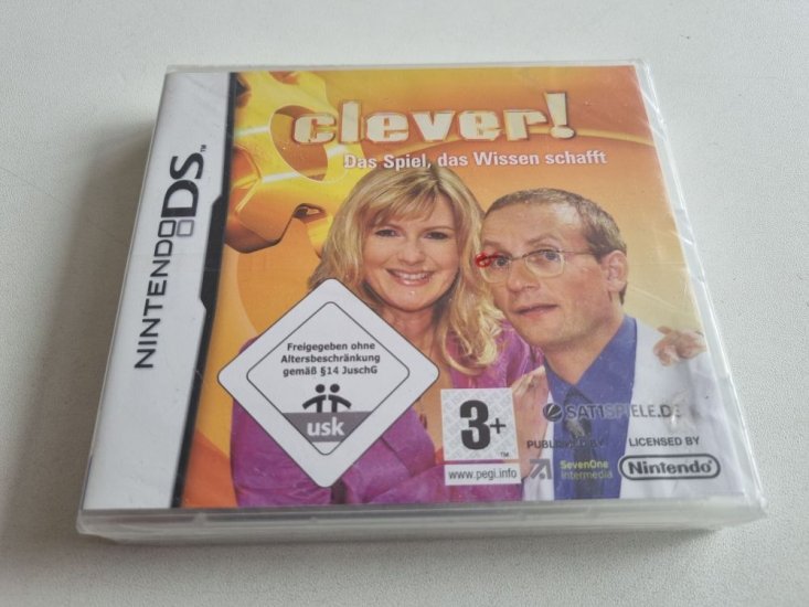 (Bild für) DS Clever! - Das Spiel, das Wissen schafft NOE - zum Schließen ins Bild klicken