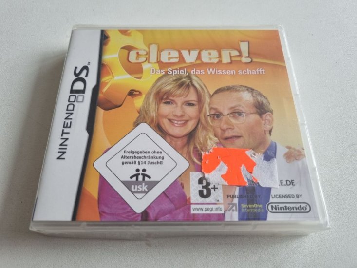 (Bild für) DS Clever! - Das Spiel, das Wissen schafft NOE - zum Schließen ins Bild klicken