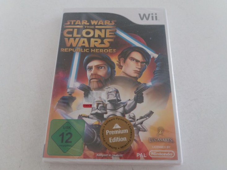 (Bild für) Wii Star Wars The Clone Wars Republic Heroes NOE - zum Schließen ins Bild klicken