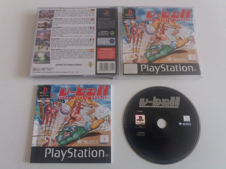 (Bild für) PS1 V-Ball Beach Volley Heroes - zum Schließen ins Bild klicken