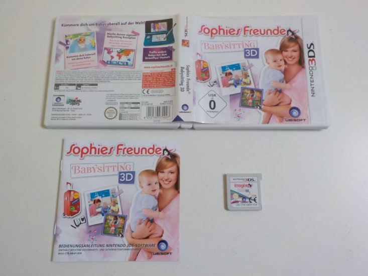 (Bild für) 3DS Sophies Freunde Babysitting 3D GER - zum Schließen ins Bild klicken