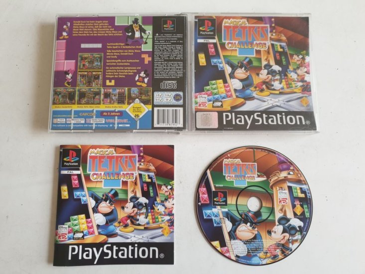 (Bild für) PS1 Magical Tetris Challenge - zum Schließen ins Bild klicken