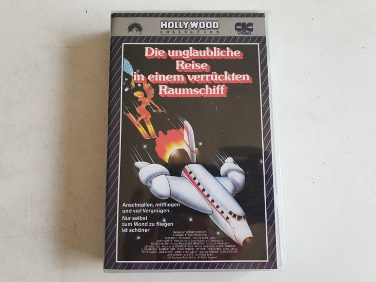 (Bild für) VHS Die unglaubliche Reise in einem verrückten Raumschiff - zum Schließen ins Bild klicken