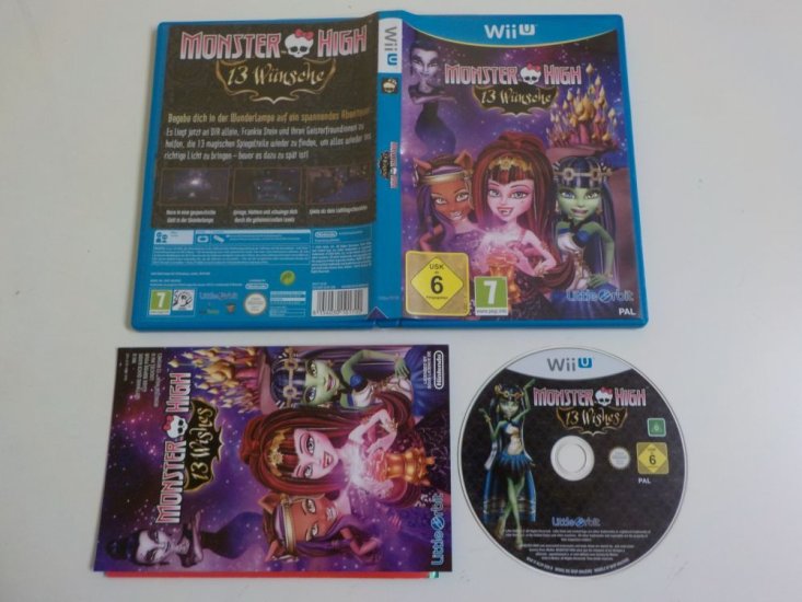 (Bild für) Wii U Monster High 13 Wünsche - zum Schließen ins Bild klicken