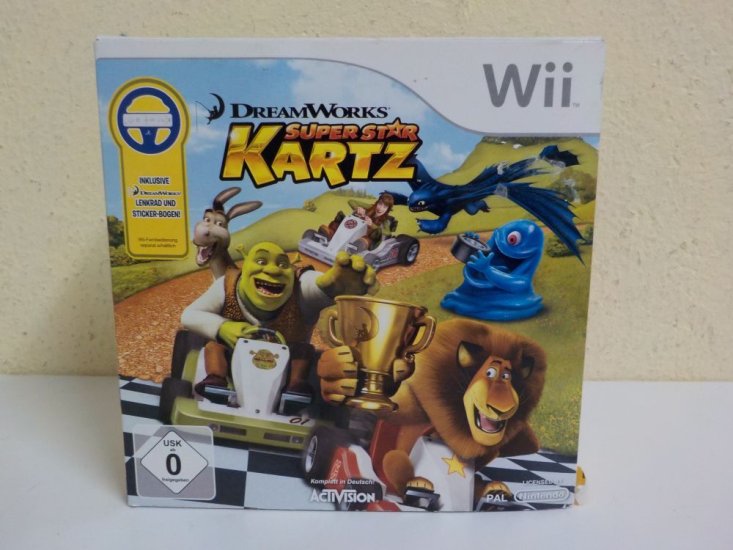 (Bild für) Wii Super Star Kartz - zum Schließen ins Bild klicken
