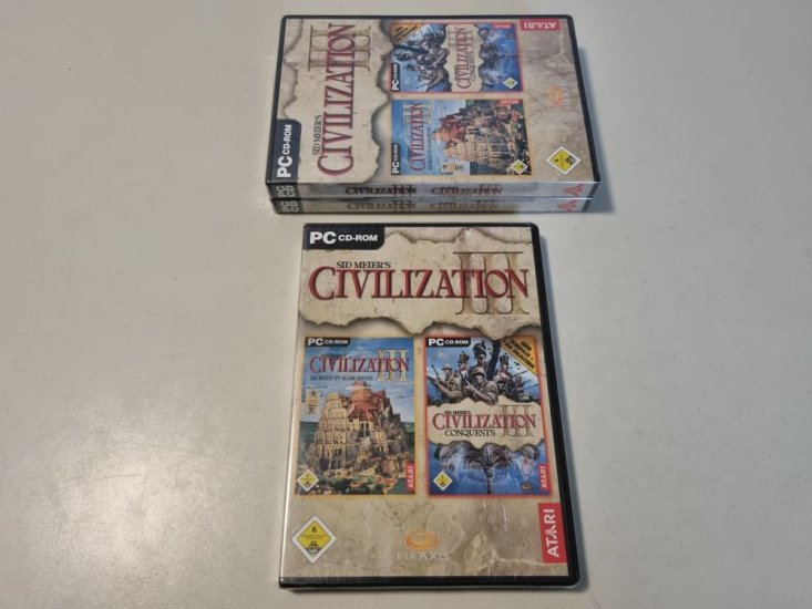 (Bild für) PC Civilization III + Conquest Add On - zum Schließen ins Bild klicken