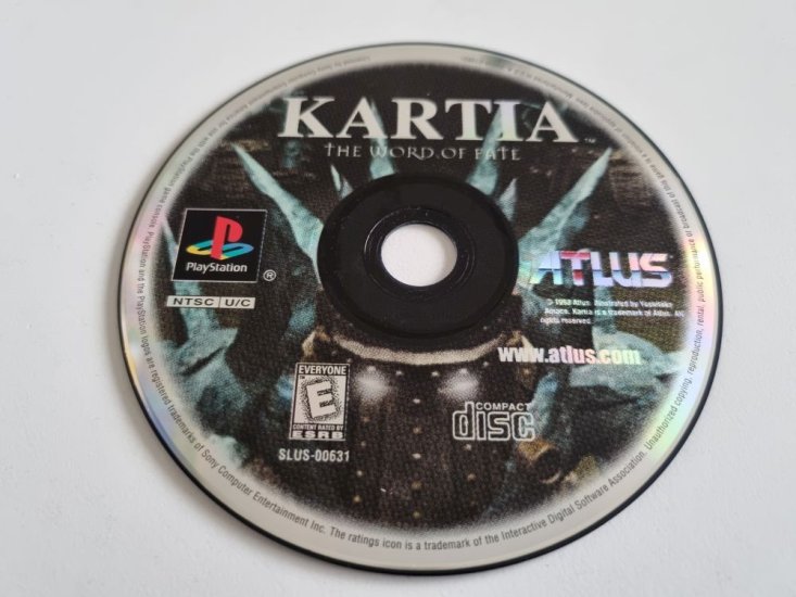 (Bild für) PS1 Kartia - The Word of Fate - zum Schließen ins Bild klicken