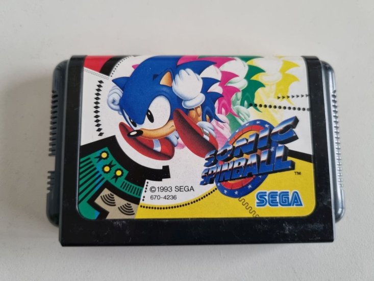 (Bild für) MD Sonic Spinball - zum Schließen ins Bild klicken