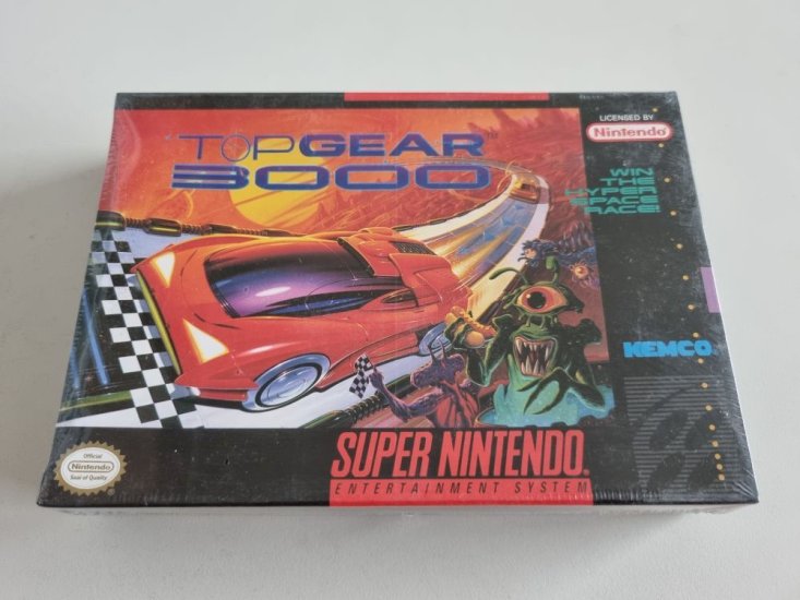 (Bild für) SNES Top Gear 3000 LTN - zum Schließen ins Bild klicken