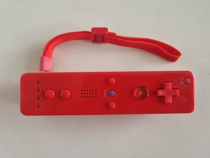 (Bild für) Wii Third Party Remote - Rot - zum Schließen ins Bild klicken