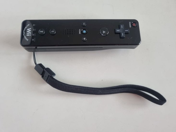(Bild für) Wii Remote MotionPlus - Schwarz - zum Schließen ins Bild klicken