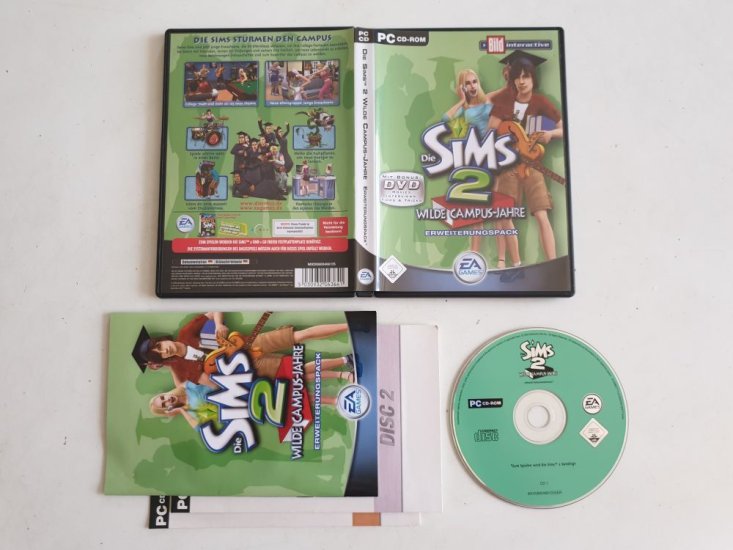 (Bild für) PC Die Sims 2 - Wilde Campus-Jahre - zum Schließen ins Bild klicken