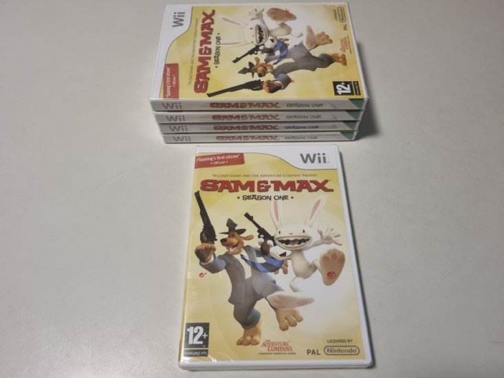 (Bild für) Wii Sam & Max - Season One UKV - zum Schließen ins Bild klicken