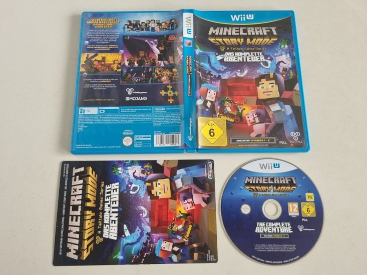 (Bild für) Wii U Minecraft Story Mode - Das Komplette Abenteuer GER - zum Schließen ins Bild klicken