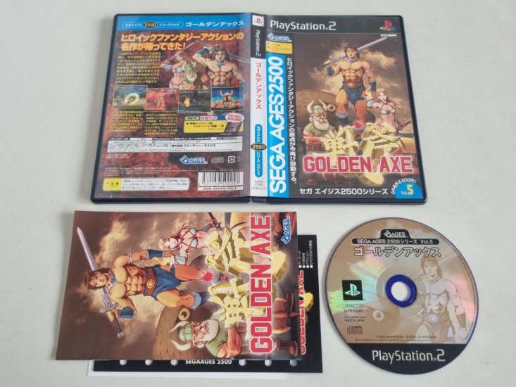 (Bild für) PS2 Sega Ages 2500 Vol. 5 - Golden Axe - zum Schließen ins Bild klicken