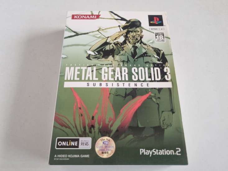 (Bild für) PS2 Metal Gear Solid 3 - Subsistence - Limited Edition - zum Schließen ins Bild klicken