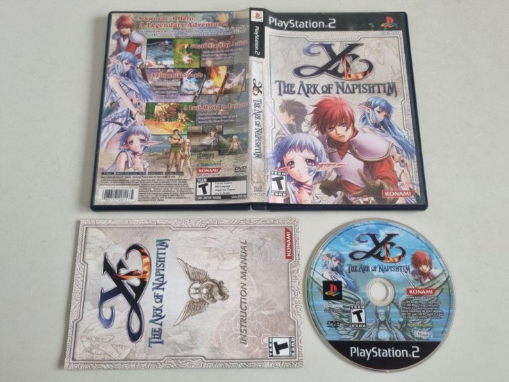 (Bild für) PS2 Ys - The Ark of Nepishtim - zum Schließen ins Bild klicken