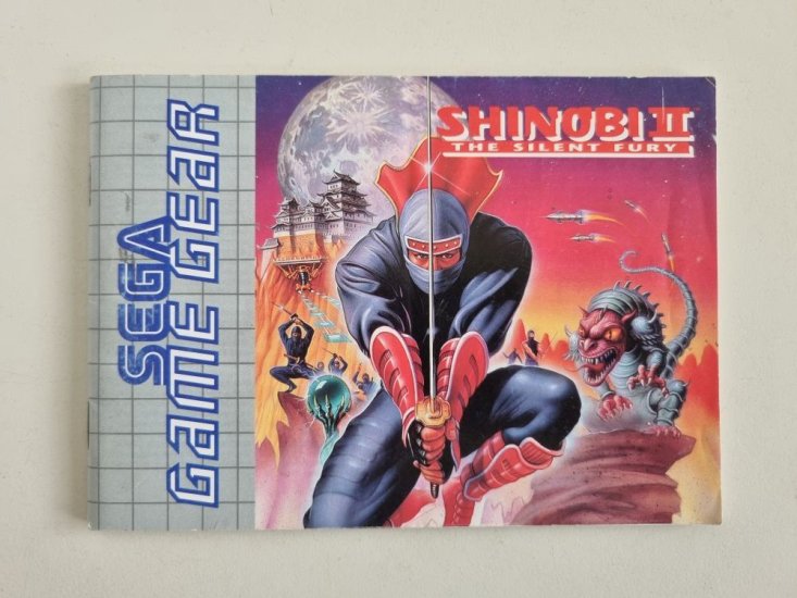 (Bild für) GG Shinobi II - The Silent Fury Anleitung - zum Schließen ins Bild klicken