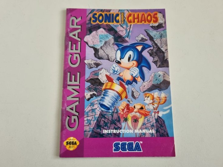 (Bild für) GG Sonic the Hedgehog Chaos Anleitung - zum Schließen ins Bild klicken