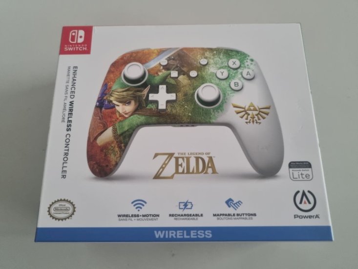 (Bild für) Switch Enhanced Wireless Controller - The Legend of Zelda - zum Schließen ins Bild klicken