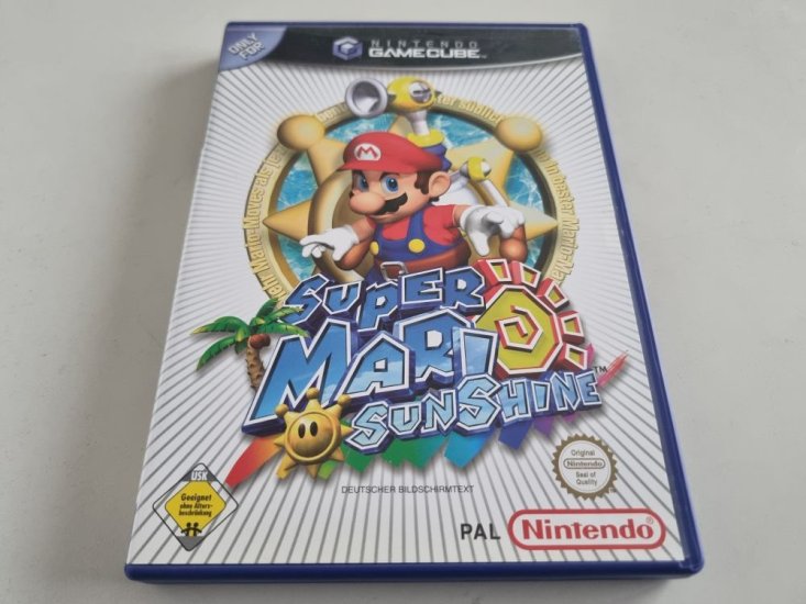 (Bild für) GC Super Mario Sunshine NOE - zum Schließen ins Bild klicken
