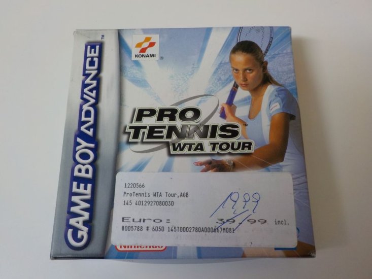 (Bild für) GBA Pro Tennis WTA Tour EUR - zum Schließen ins Bild klicken