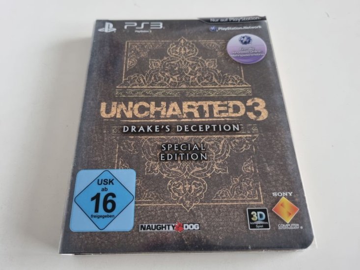 (Bild für) PS3 Uncharted 3 - Drake's Deception - Special Edition - zum Schließen ins Bild klicken