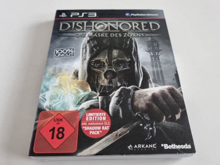 (Bild für) PS3 Dishonored - Die Maske des Zorns - Limitierte Edition - zum Schließen ins Bild klicken