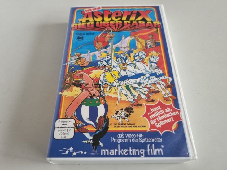 (Bild für) VHS Asterix - Sieg über Cäsar - zum Schließen ins Bild klicken