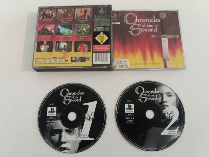 (Bild für) PS1 Chronicles of the Sword - zum Schließen ins Bild klicken